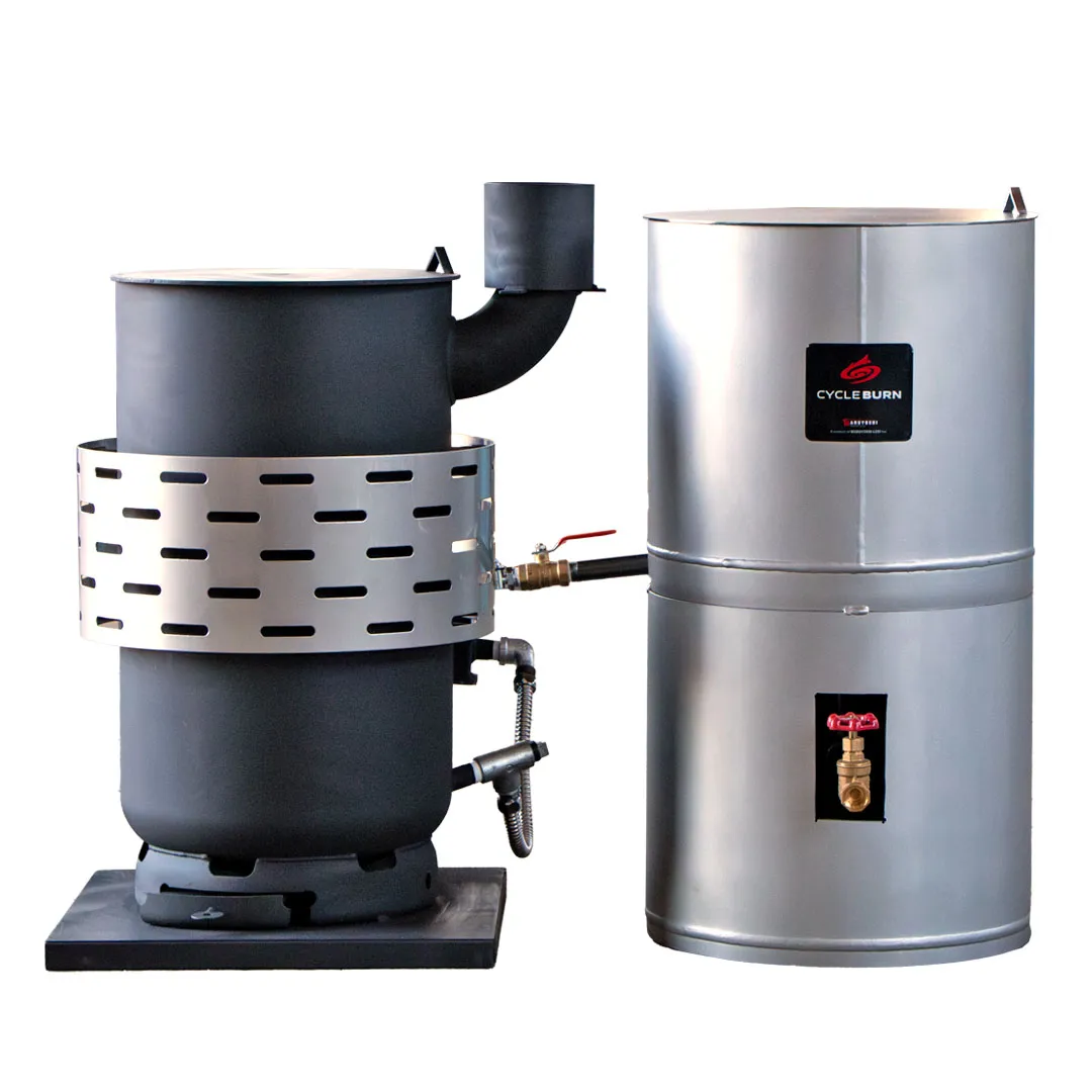廃油ストーブで暖房費ゼロへ｜CYCLE BURN公式