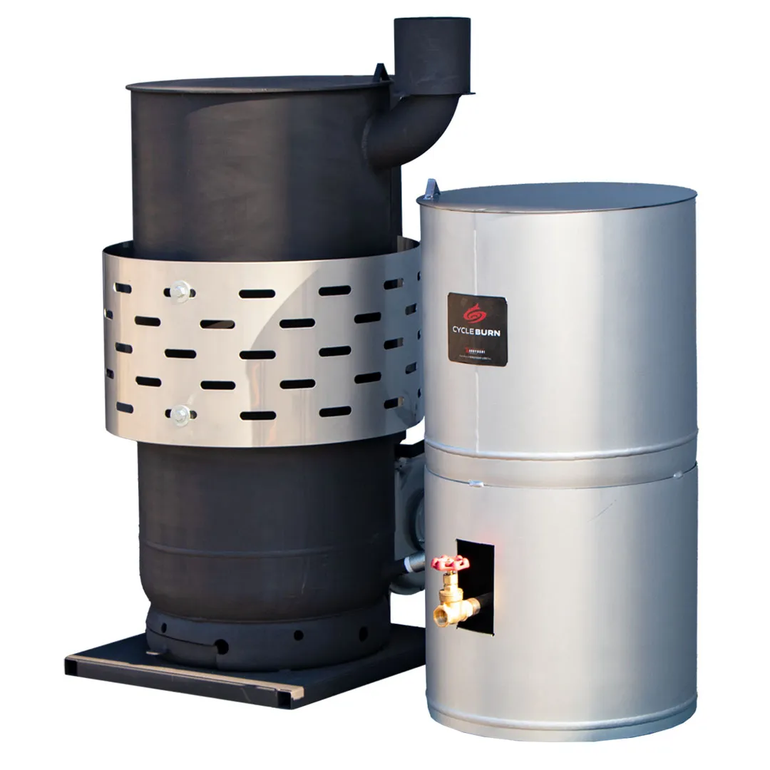 廃油ストーブで暖房費ゼロへ｜CYCLE BURN公式